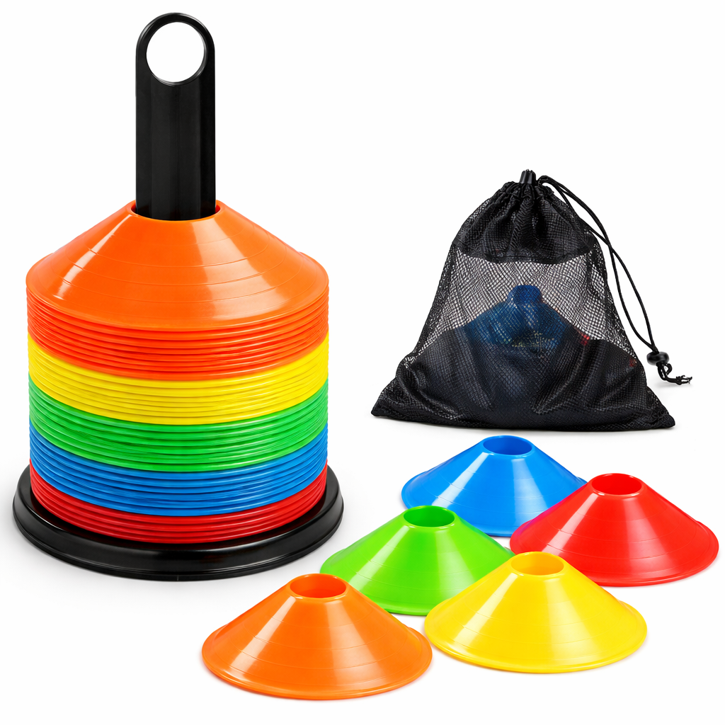 Soccer Training Cones – Speed & Agility Drill Markers