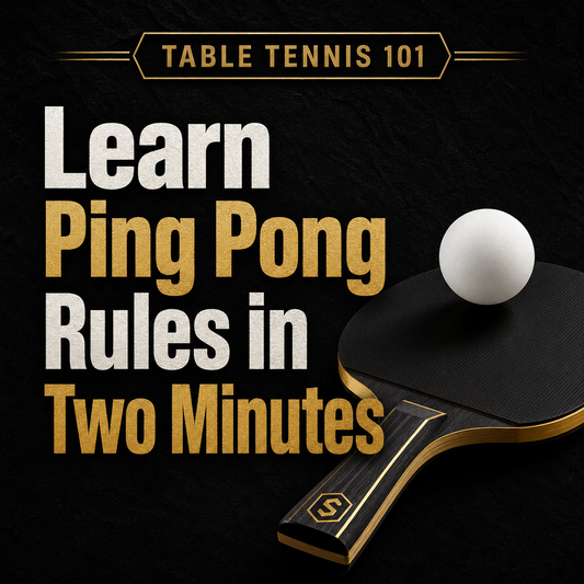 Ping Pong Rules You Can Learn in Two Minutes